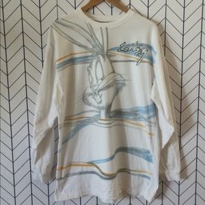 Vintage Lot 29 Bugs Bunny Looney Tunes All over print Large